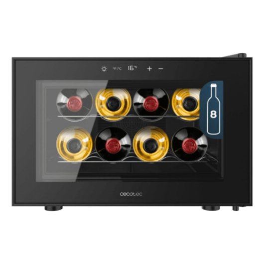 Vinotheque Cecotec Bolero GrandSommelier 800H CoolCrystal