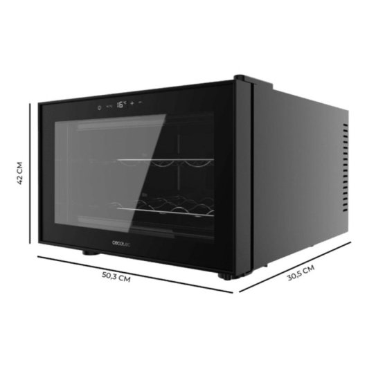 Vinotheque Cecotec Bolero GrandSommelier 800H CoolCrystal