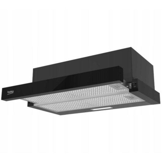 Campana extractora Beko HNT63322BH Teleskop 60cm mit LED-Beleuchtung