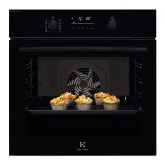 Horno Multifunción Electrolux EOD6F77WZ 72L 60cm Catalítico A+ con Vapor Sonda Negro
