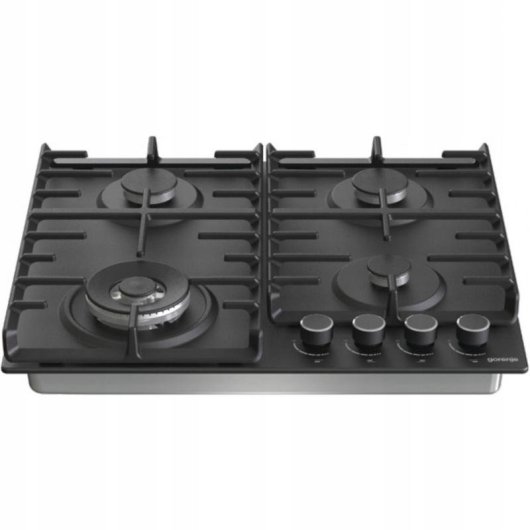 Piano cottura a gas GW642AB Gorenje 4 fuochi griglie ghisa