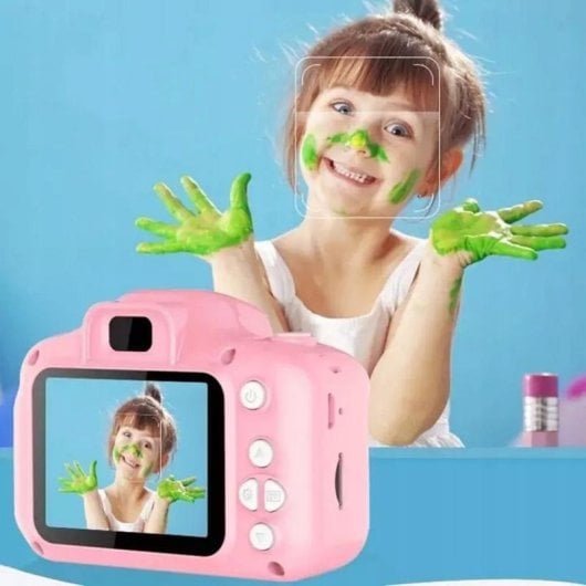 Cámara digital para niños Denver KCA-1340RO 2" LCD 40 MP Rosa
