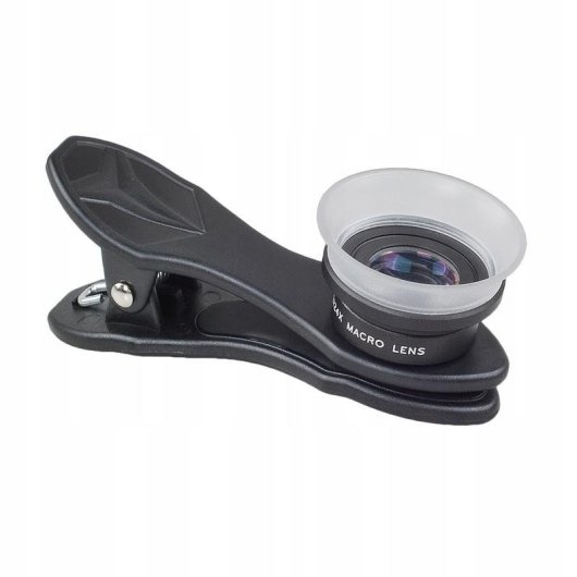Objetiva macro Apexel APL-24XMH 12x/24x com clip de montagem