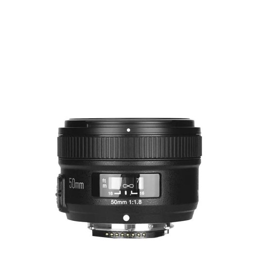 Objektiv Yongnuo YN-50mm F1.8 Autofokus Nikon F Bajonett Schwarz