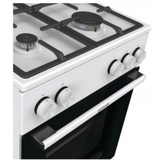 Cuisiniere gaz Gorenje GG5A10WFFM 70 L BigSpace SuperSize blanc