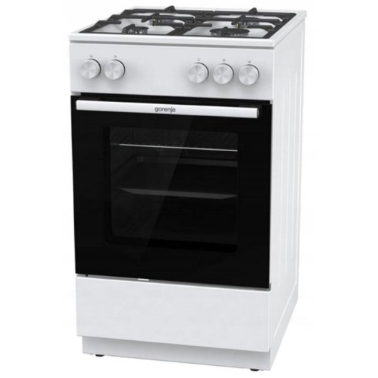 Cuisiniere gaz Gorenje GG5A10WFFM 70 L BigSpace SuperSize blanc