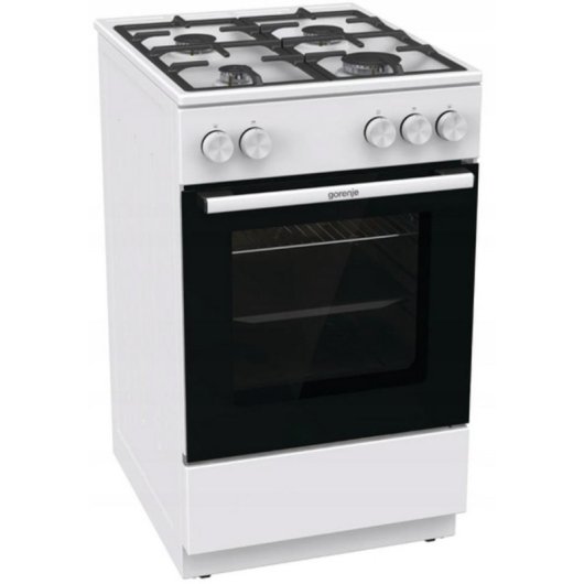 Cuisiniere gaz Gorenje GG5A10WFFM 70 L BigSpace SuperSize blanc