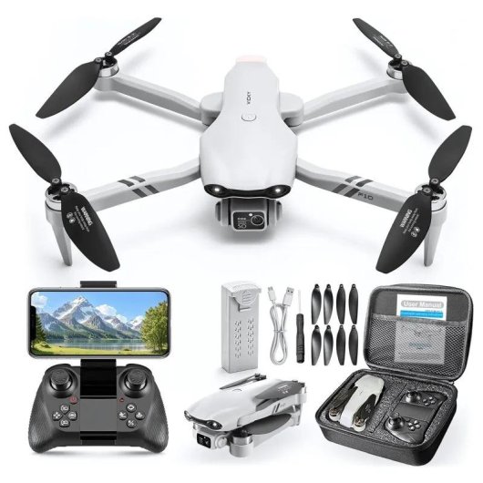 Dron con cámara Extralink F10 4 ejes WiFi HD