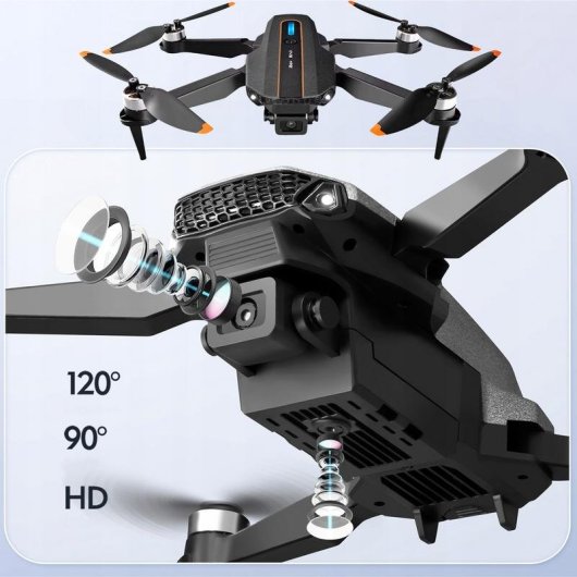 Dron con cámara Extralink F10 4 ejes WiFi HD