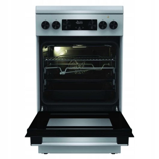 Cuisinière Gorenje GKS5C71XF 50 cm 4 feux gaz four électrique 70L