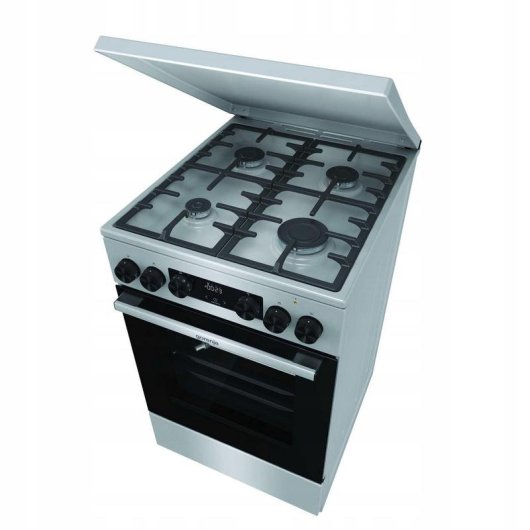 Cuisinière Gorenje GKS5C71XF 50 cm 4 feux gaz four électrique 70L
