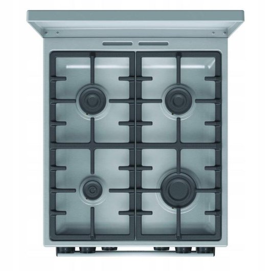 Cuisinière Gorenje GKS5C71XF 50 cm 4 feux gaz four électrique 70L