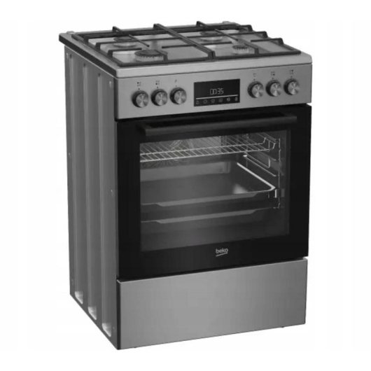 Cucina gas-elettrica Beko FBM62330GXTN 72 L Inox