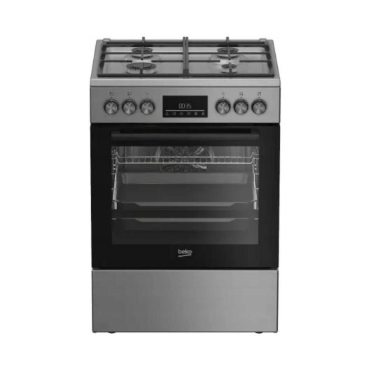 Cucina gas-elettrica Beko FBM62330GXTN 72 L Inox