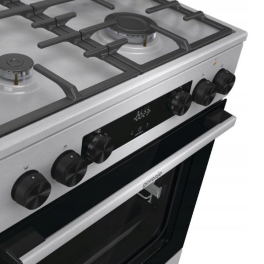 Cuisine Gorenje GKS6C71XF Gaz et Four Electrique Air Fry 71L