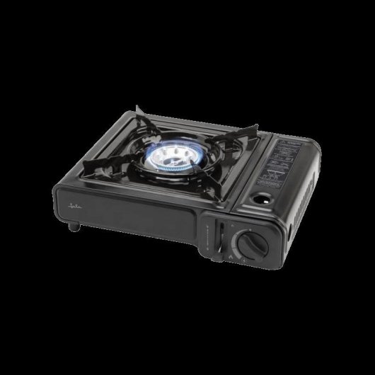 Réchaud à gaz portable Jata JECG2138 2,2 kW Noir compact