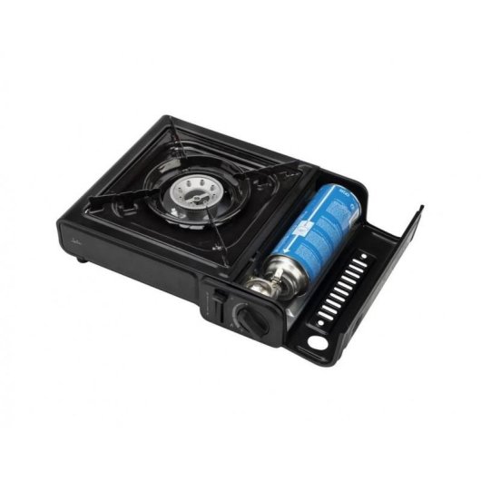 Réchaud à gaz portable Jata JECG2138 2,2 kW Noir compact