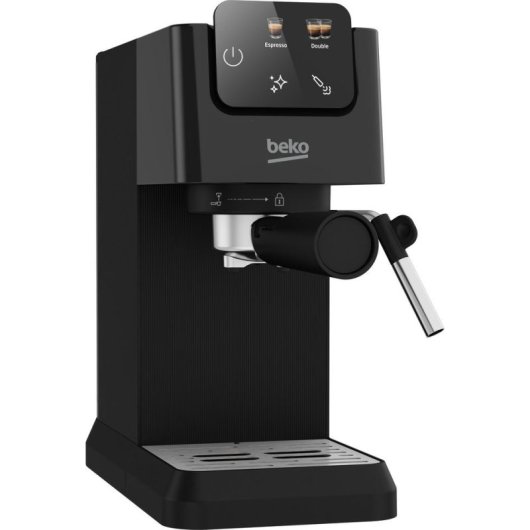 Cafetière expresso Beko CEP5302B 1,1 L 15 Bars avec mousseur à lait