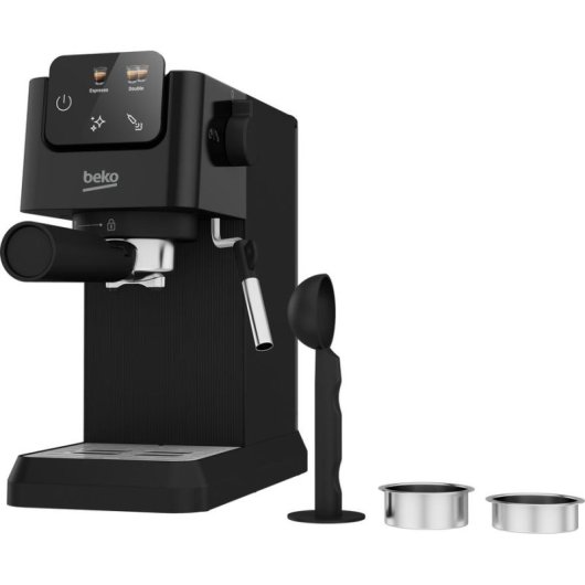 Cafetière expresso Beko CEP5302B 1,1 L 15 Bars avec mousseur à lait