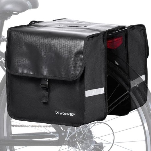 Saco de selim Wozinsky WBB34BK 28 L Poliéster Preto