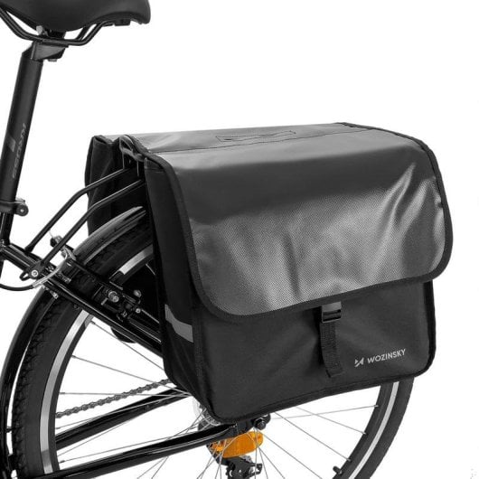 Saco de selim Wozinsky WBB34BK 28 L Poliéster Preto