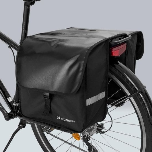 Saco de selim Wozinsky WBB34BK 28 L Poliéster Preto