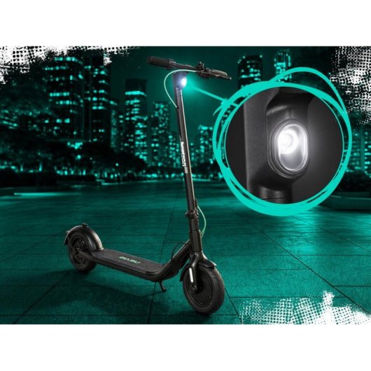 Patinete électrique NEVIQ Horizon 500W Autonomie 38km Roues 10" Frein disque Noir