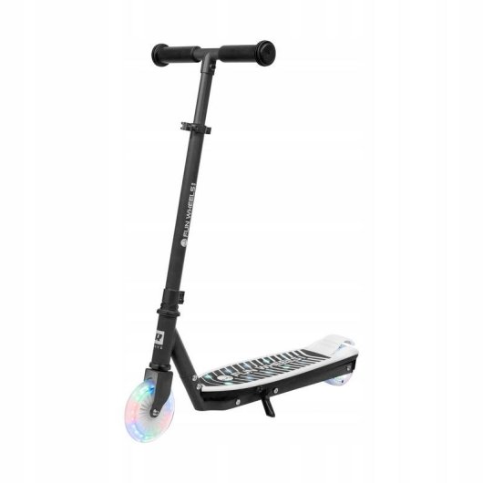 Monopattino elettrico Rebel ZAB0033 50W Autonomia 6km Freno a pedale IPX4 Nero