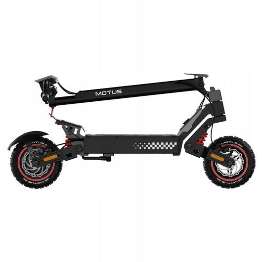 Patinete électrique Motus Daytona 10 1000W Autonomie 60km Roues 10" Suspension Noir