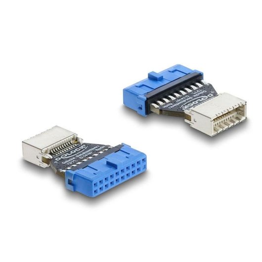 Adaptador USB DeLock 67344 5 Gbps 20 pinos Type-E Azul