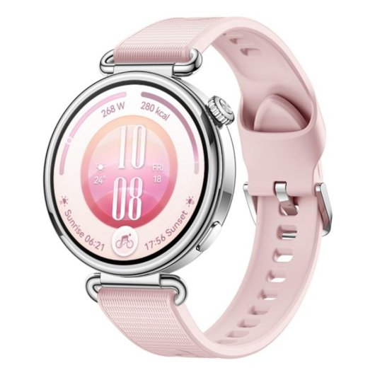 Huawei WATCH GT 7 Bluetooth GPS NFC 41mm Rosa Caixa Bracelete Tamanho Único