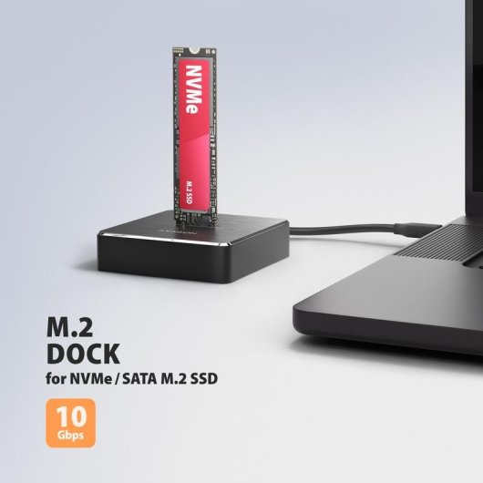 Base di connessione Axagon ADSA-M2C11 USB 3.2 Gen 2 M.2 NVMe/SATA