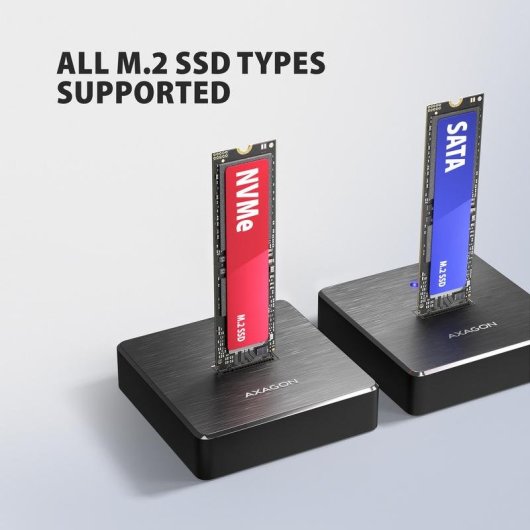 Base di connessione Axagon ADSA-M2C11 USB 3.2 Gen 2 M.2 NVMe/SATA