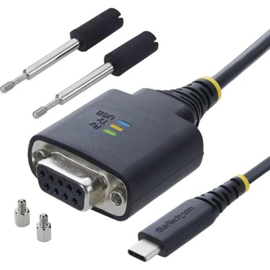 Cable Adaptador USB-C a Serie Módem Nulo 2m StarTech FTDI