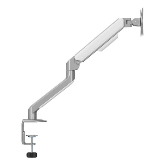 White Shark AKHENATEN Support Moniteur 17 à 32" VESA 75x75 à 100x100 Max 9Kg Bureau Argent