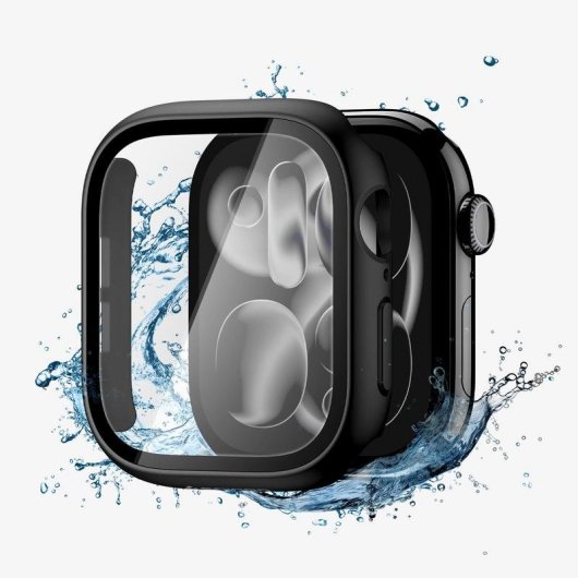 Coque Spigen Thin Fit 360 Apple Watch 46mm Noir PC