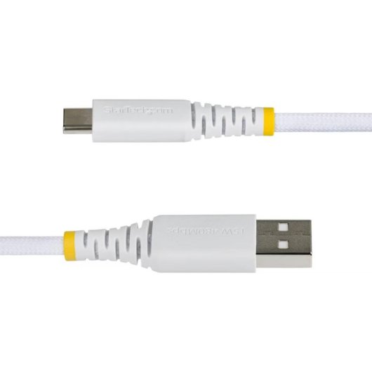 Cable de Carga StarTech USB-A a USB-C 1m 15W 3A Blanco