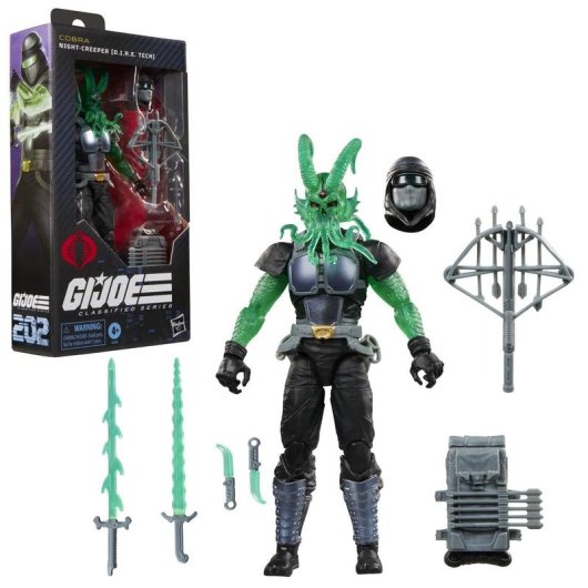 Figura de acción Hasbro G.I. Joe Classified Night-Creeper D.I.R.E. Tech 15 cm