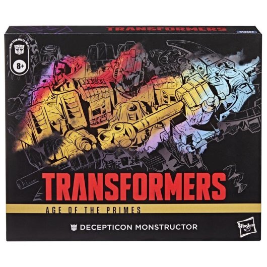 Set de Figuras Transformers Age of the Primes Decepticon Monstructor 6 en 1