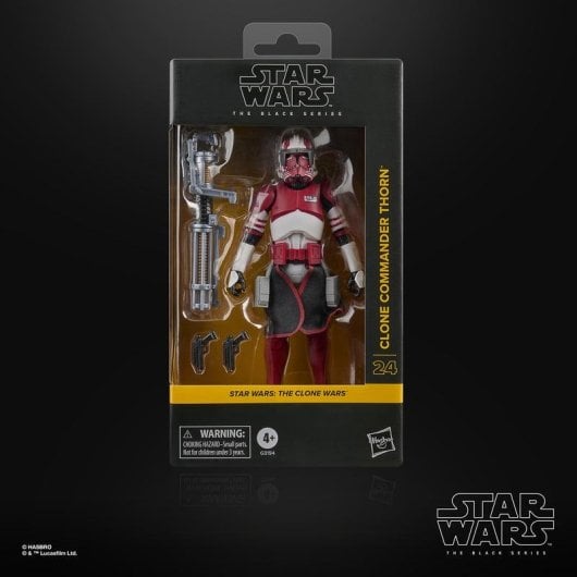 Figura de Acción Hasbro Star Wars Black Series Comandante Clon Thorn 15 cm