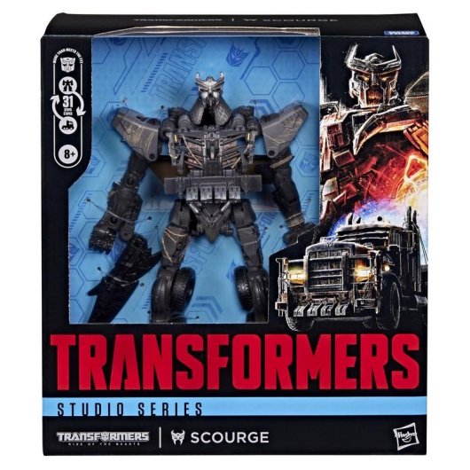 Figura Hasbro Transformers Studio Series Scourge 21,5 cm articulada