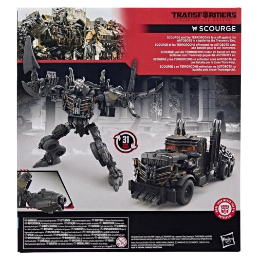 Figura Hasbro Transformers Studio Series Scourge 21,5 cm articulada