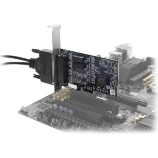 Placa de Controlo Delock 63007 PCI Express x1 com dupla porta DB-9