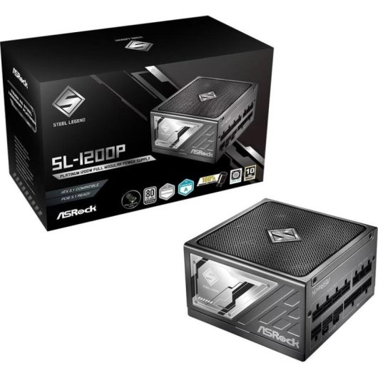 Alimentatore AsRock Steel Legend SL-1200P 1200W Certificazione 80+ Platinum modulare