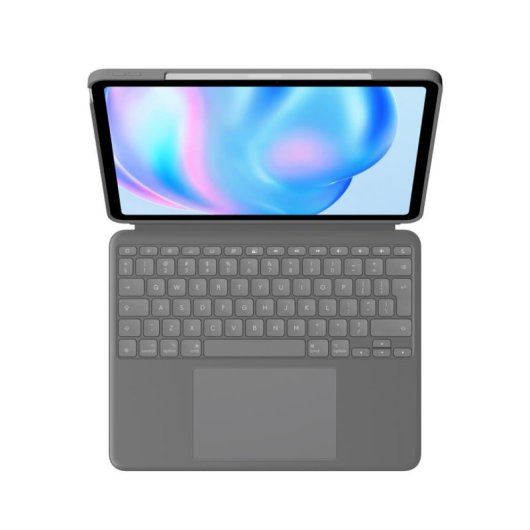 Tastiera Logitech Combo Touch magnetica con trackpad US International per iPad Air