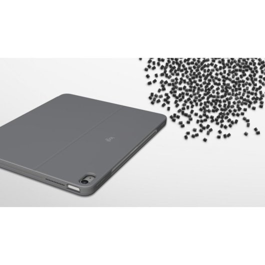 Tastiera Logitech Combo Touch magnetica con trackpad US International per iPad Air