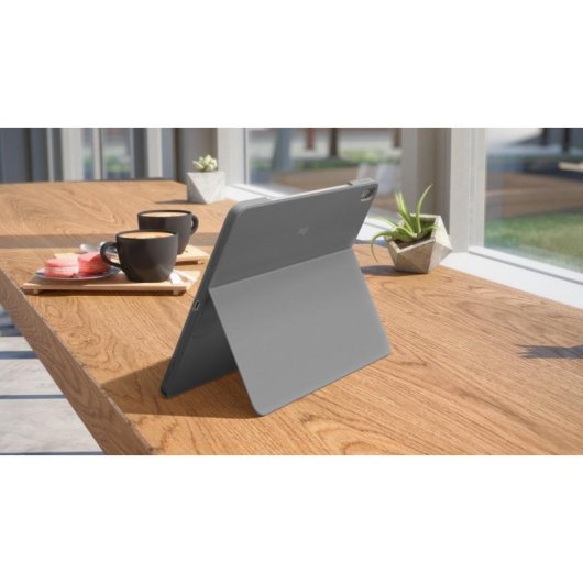 Tastiera Logitech Combo Touch magnetica con trackpad US International per iPad Air