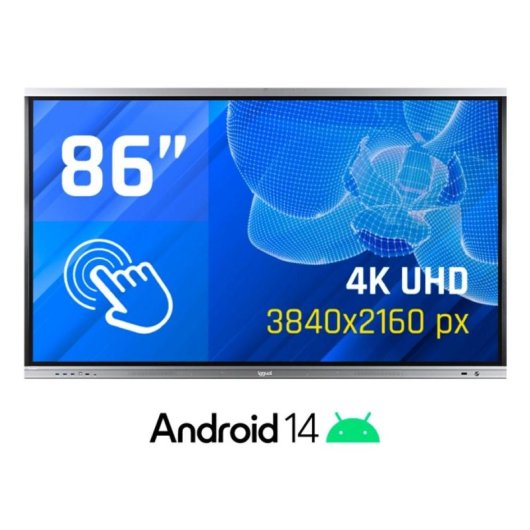 Interaktives Display 4K IGGUAL ORCHID 86" Touch 20 Punkte Android