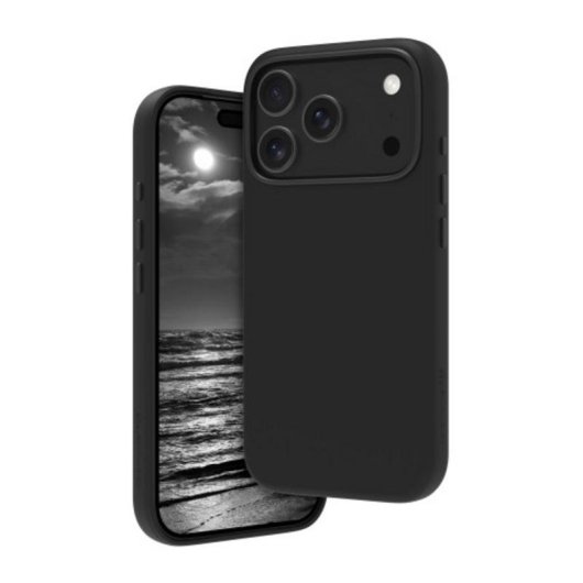 Capa para telemóvel dbramante1928 Cover microfibra preta para iPhone 17 Pro