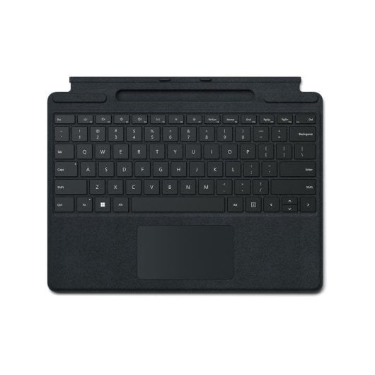 Tastatur Microsoft Surface Pro Signature Magnetisch mit Trackpad und Alcantara QWERTY